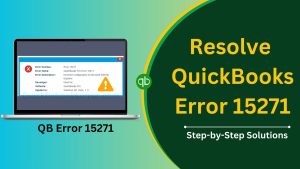 QuickBooks Error code 15271
