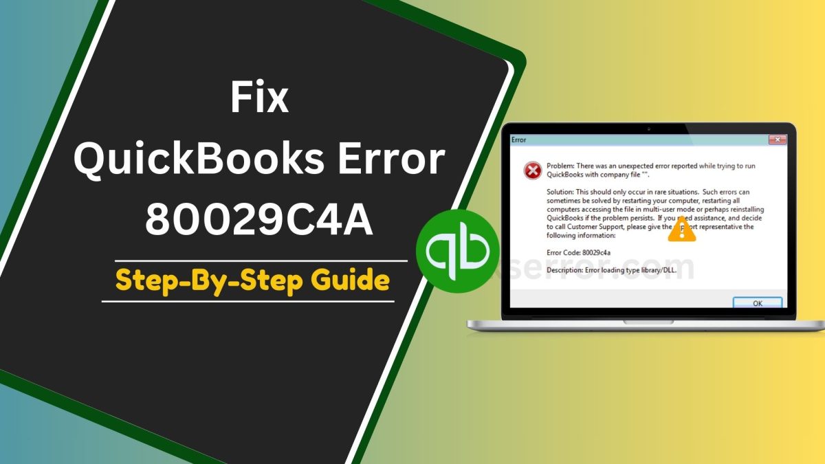 QuickBooks Error 80029C4A