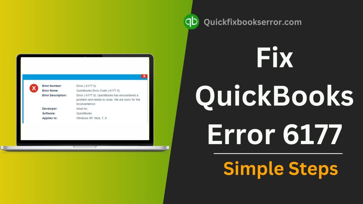 Quickbooks Error 6177