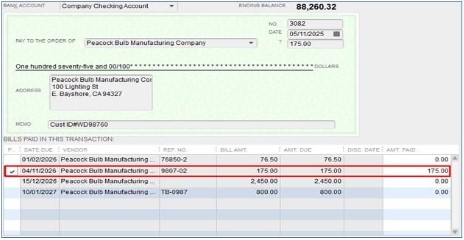 Void a Check in QuickBooks