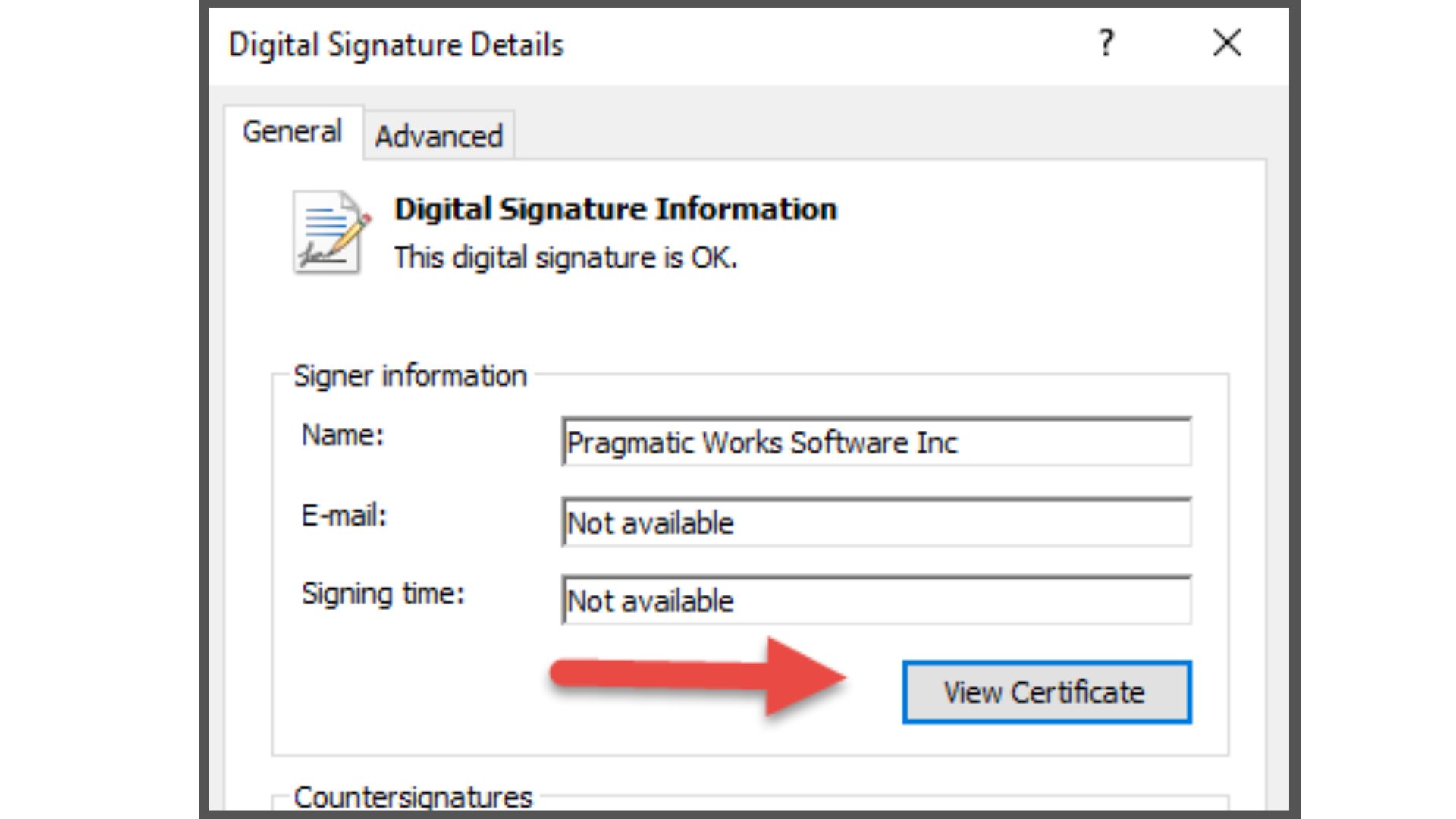 Install the Digital Signature Certificate 